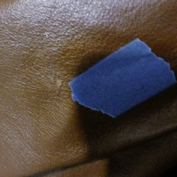 Vintage 80s Together Leather Double Breasted Maxi Trench Coat Brown Womens Sz 16 - Picture 4 of 16